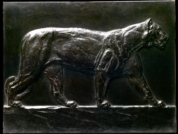 Lionne marchant. 1905.