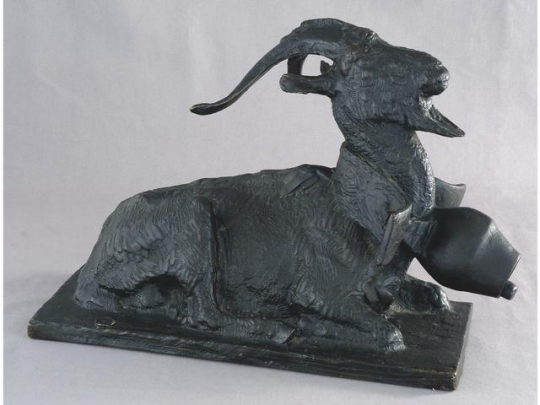 Paul JOUVE (1878-1973) - Bouc. C 1925.