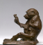 Paul JOUVE (1878-1973) - Singe à la statuette. C1906.