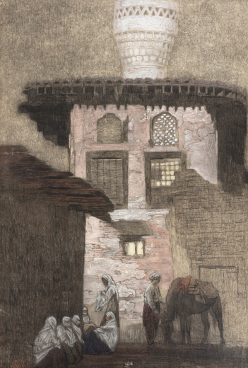 Vente par "Millon SVV" du 02/12/2019 - Scène de rue à Salonique, vers 1917. (lot n°84)