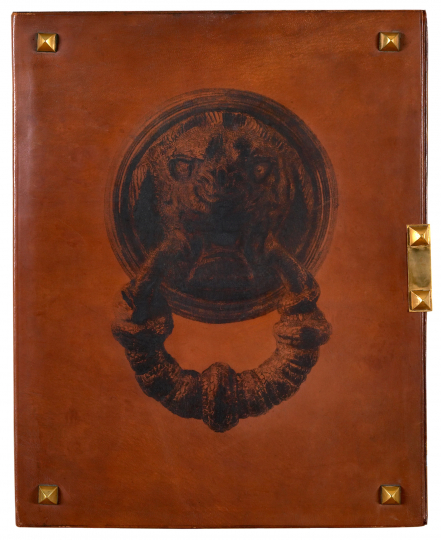 Paul JOUVE (1878-1973) - Coffret gaine Hermes. 1931.