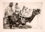 Paul JOUVE (1878-1973) - Touaregs et méharis au repos, 1957.