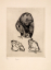 Paul JOUVE (1878-1973) - Aigle de face, vers 1929.