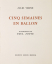 Paul JOUVE (1878-1973) - Cinq Semaines en Ballon, de Jules Verne, 1967.