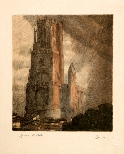 Paul JOUVE (1878-1973) - Cathédrale d'Albi