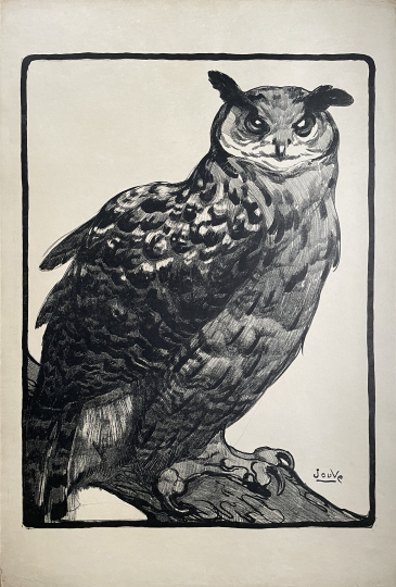 Paul JOUVE (1878-1973) - Grand duc.