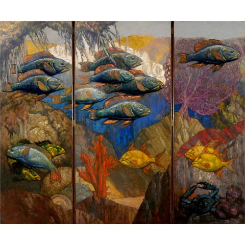 Poissons des Bermudes. 1957.