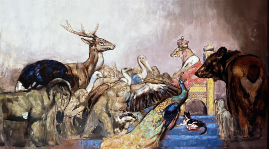 Paul JOUVE (1878-1973) - Le roman de renard. 1959.