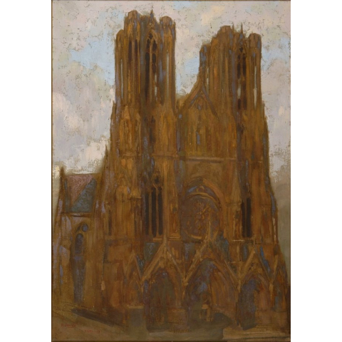 Cathèdrale de Reims, 1913.