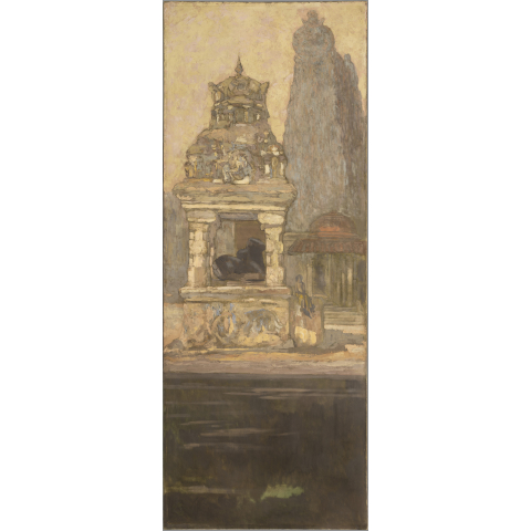 Vision du matin, temple de Madurai, 1926.