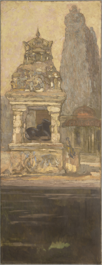 Paul JOUVE (1878-1973) - Vision du matin, temple de Madurai, 1926.