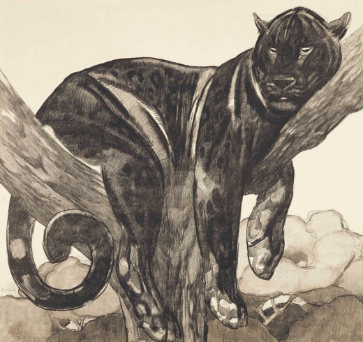 Vente par "Christie's France" du 19/05/2015 - panthère branchée (lot n°11)