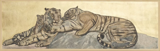 Vente par "Besch cannes auction" du 05/04/2026 - Tigres au repos (lot n°176)