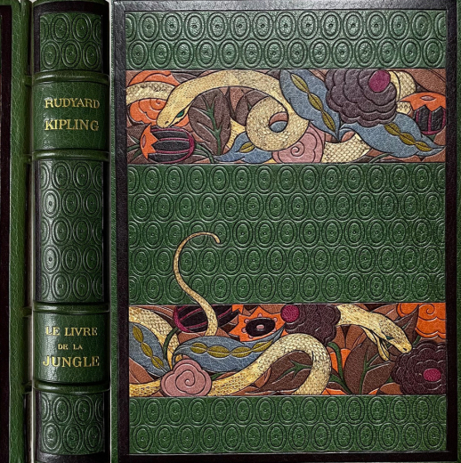 Vente par "Christie's Paris, France" du 11/05/2011 - Le livre de la Jungle, 1919, Rudyard Kipling. (lot n°183)