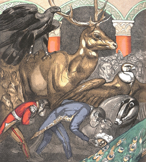 Vente par "Christie's " du 27/11/2009 - Le roman de renard, version de Maurice Genevoix, 1958 (lot n°141)