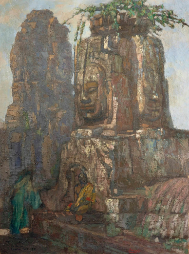 Vente par "Christie's Paris, France" du 19/05/2015 - Le bayon Angkor Tom. (lot n°15)
