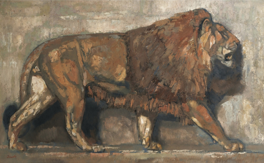 Vente par "Sotheby's France." du 22/05/2014 - Lion, vers 1930. (lot n°76)