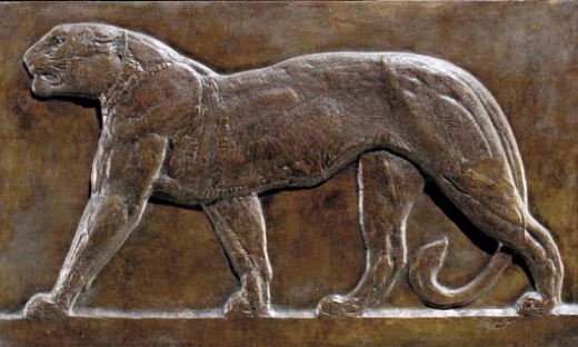 Vente par "Christie's France" du 08/06/2006 - panthère marchant.  1922. (lot n°288)