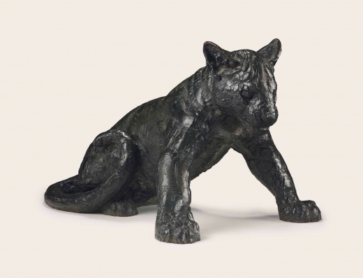 Vente par "Christie's New York, USA." du 13/06/2013 - Jeune panthère. C 1932. (lot n°150)
