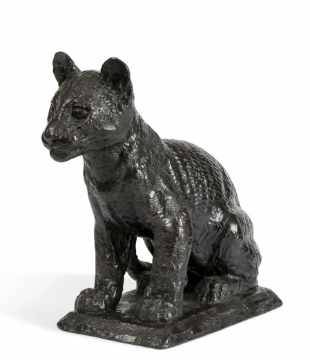 Vente par "Ader SVV" du 08/12/2023 - Jeune panthère assise,  (lot n°39)