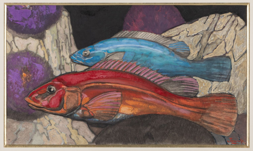 Vente par "Gros Delettrez SVV" du 20/06/2023 - Poissons des Bermudes, 1956. (lot n°50)