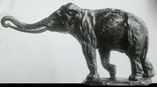 Paul JOUVE (1878-1973) - Elephant. 1913.