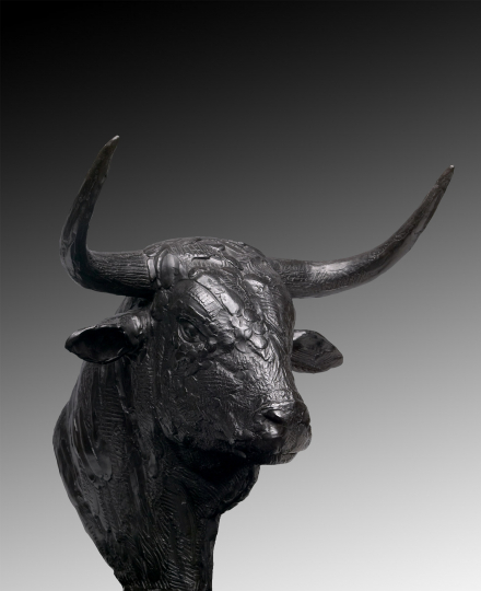 Paul JOUVE (1878-1973) - Bull’s head. 1937.
