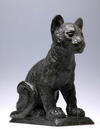 Paul JOUVE (1878-1973) - Young panther. 1934.