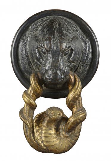 Paul JOUVE (1878-1973) - Marteau de porte. 1925.