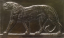 Paul JOUVE (1878-1973) - Panthère marchant. 1905.