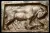 L'un des bas-relief de la frise inférieure, de la porte monumentale. Exposition universelle de 1900.

Mouflon. Bas relief en grès cérame flammé, Alexandre Bigot Éditeur

Signé PJ et Bigot. 49 x 78 x 10 cm