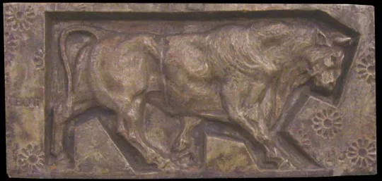 Paul JOUVE (1878-1973) - Taureau, 1900