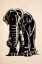 Paul JOUVE (1878-1973) - Éléphant, vers 1930.