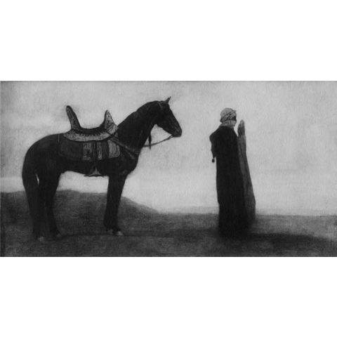Arabe en prière, Bou-Saada 1909