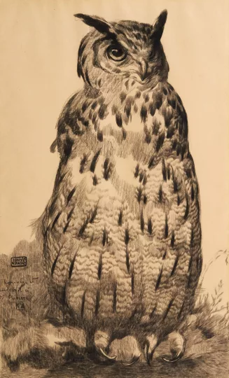 Paul JOUVE (1878-1973) - Grand duc