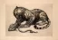 Paul JOUVE (1878-1973) - Jaguar et serpent. 1926.