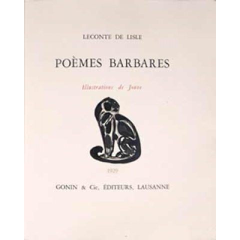 Poèmes Barbares by Leconte de Lisle, 1931.