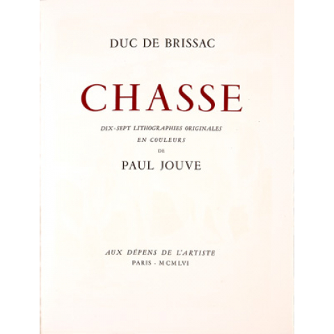 Duc de Brissac’s Hunt, 1956.