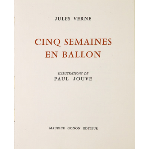 Cinq Semaines en Ballon, de Jules Verne, 1967.