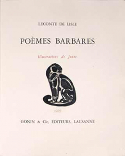 Paul JOUVE (1878-1973) - Poèmes Barbares de Leconte de Lisle, 1931.