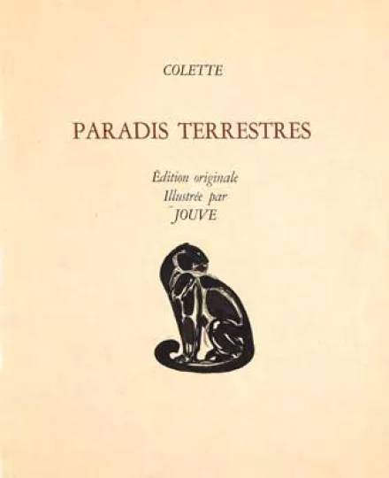Paul JOUVE (1878-1973) - Paradis Terrestres de Colette, 1932.