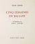 Paul JOUVE (1878-1973) - Cinq Semaines en Ballon, de Jules Verne, 1967.
