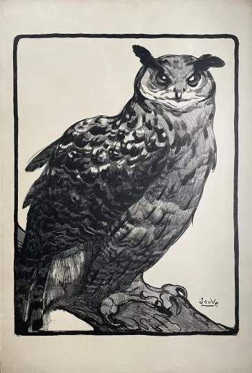 Paul JOUVE (1878-1973) - Grand duc.