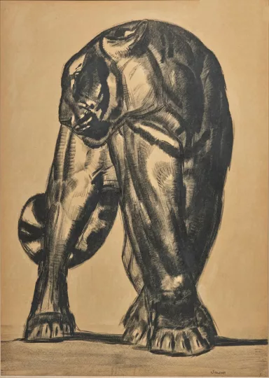 Paul JOUVE (1878-1973) - Shere-Khan. 1920.