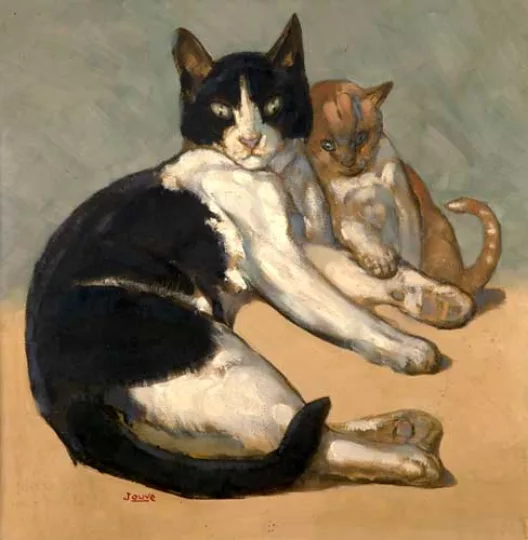 Paul JOUVE (1878-1973) - Mickey et Baby, C 1940