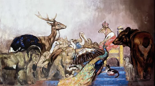Paul JOUVE (1878-1973) - Le roman de renard. 1959.