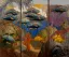 Paul JOUVE (1878-1973) - Poissons des Bermudes. 1957. (Pièces uniques)