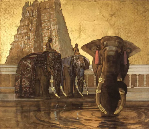 Vente par "Sotheby's Paris" du 10/03/2026 - Éléphants sacrés de Madura. (lot n°17)