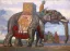 Paul JOUVE (1878-1973) - Éléphant caparaçonné. C 1923.
