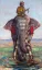 Paul JOUVE (1878-1973) - Éléphant et son cornac, 1923.